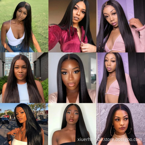 10A Virgin Mink Brazilian Hair,Cuticle Aligned Virgin Hair Bundles, Free Sample Virgin Human Hair Extension With Closure